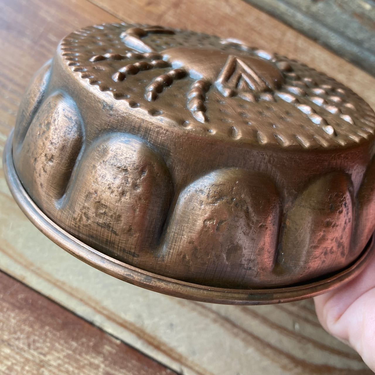 Vintage Italian Copper Baking Moulds Zodiac Signs from 1930 - 1950